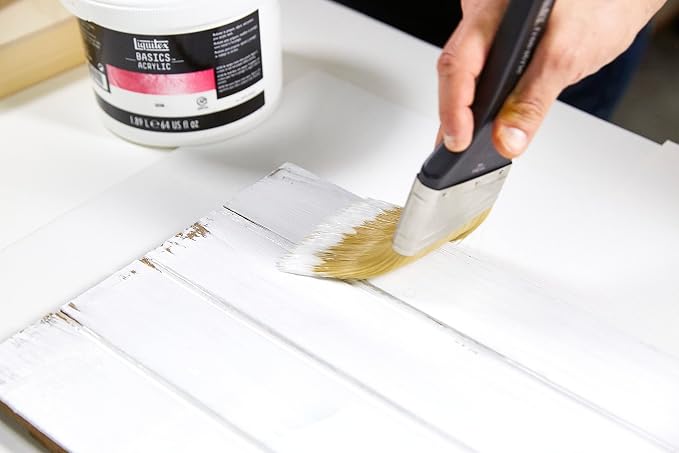 Liquitex BASICS Gesso Surface Prep Medium, 250ml Tube - Image 6