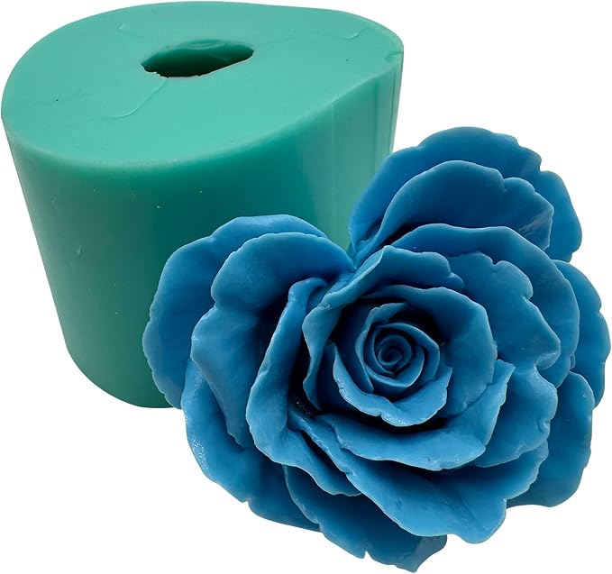 Heart Shape Blossoming Flower 3D Mold, DIY Crystal Epoxy Resin Silicone Molds - Image 4