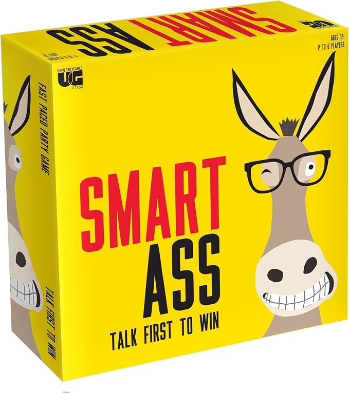 University Games, Smart Ass Trivia The Ultimate Who, Where Party Game, by UniversityGames