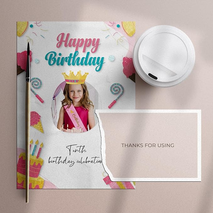 YKW Word Die Cuts for Card Making, Happy Birthday Merry Christmas Anniversary - Image 3