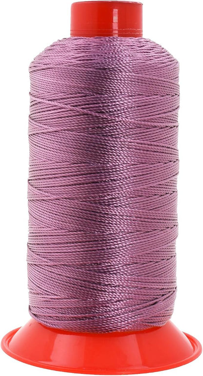 Mandala Crafts Bonded Nylon Thread Mauve Heavy Duty Sewing Threads by MandalaCrafts