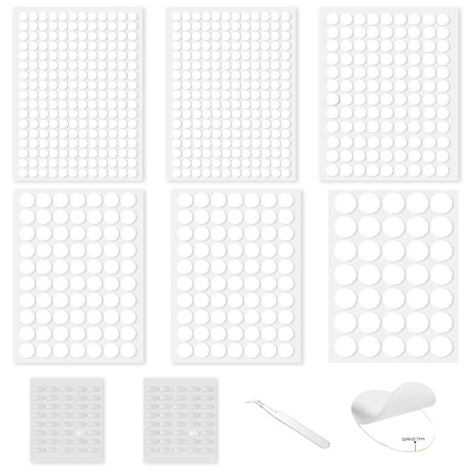 771PCS Double Sided Tape Removable Strong Adhesive Dots Heavy Duty Sticky Pads by Unknown