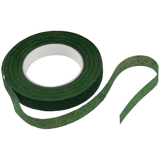 KEILEOHO 30 Rolls 29.5 Yard Floral Tape, 1/2 inch Wide Dark Green Flower Stem by KEILEOHO