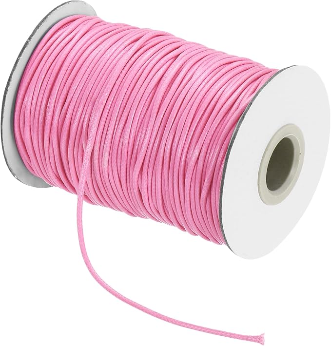 MECCANIXITY Waxed Cord 1.5mm Waxed Thread 87 Yard Wax String Leather Cord by MECCANIXITY