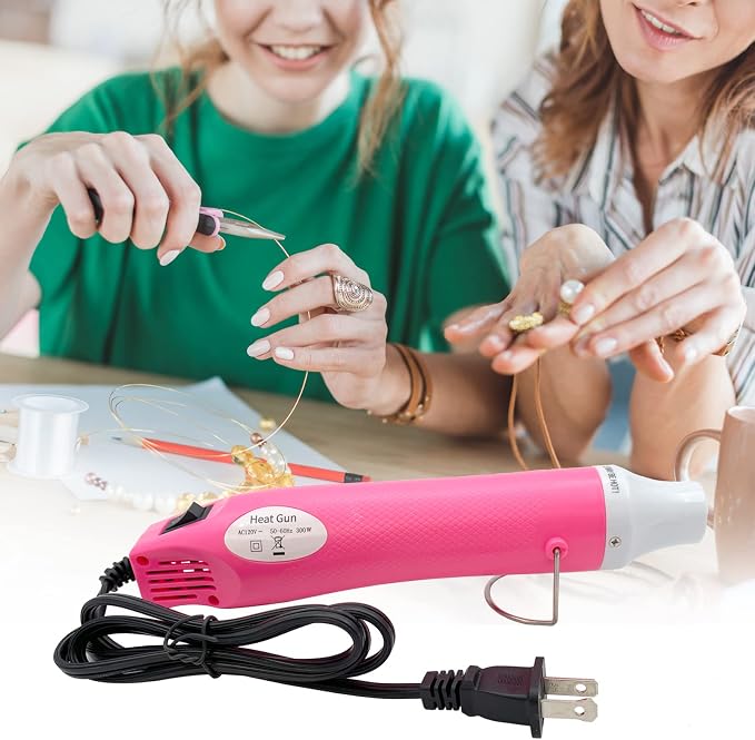 Heat Gun, Mini Hot Air Gun for DIY Crafts Portable Heat Air Gun Tool for - Image 6