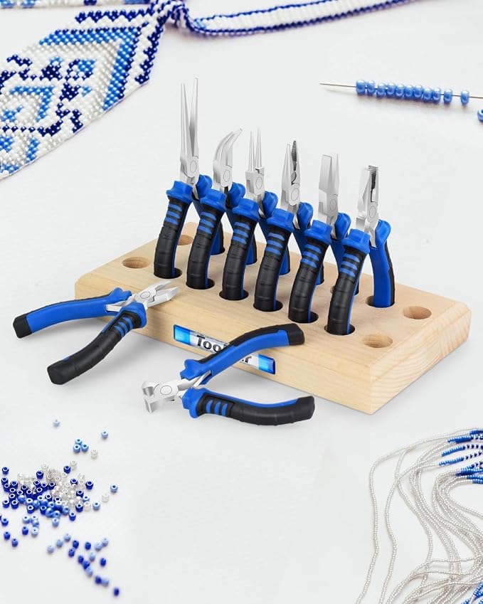 Toolour Jewelry Pliers Set Jeweler Making Tools Kit - Image 7