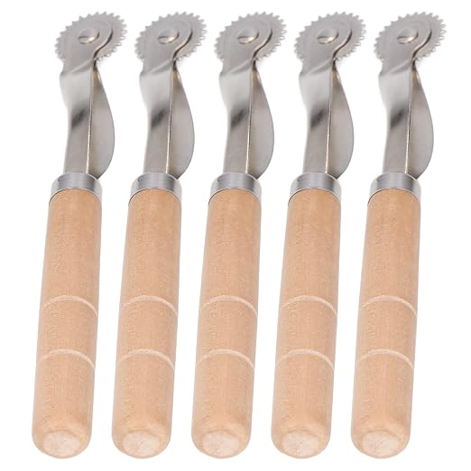 Oumefar 5Pcs Tracing Wheel Paper Perforator Tracing Wheel Serrated Tracing - Image 6