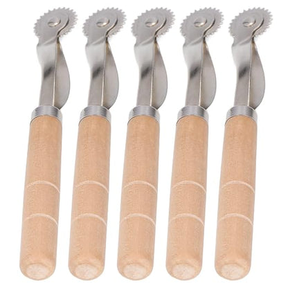 Oumefar 5Pcs Tracing Wheel Paper Perforator Tracing Wheel Serrated Tracing - Image 6