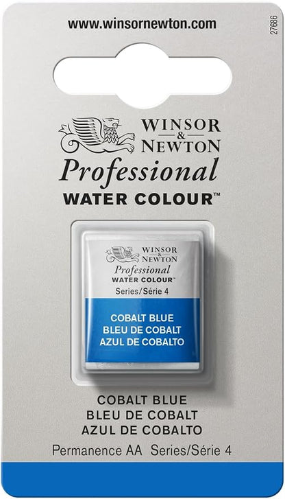 Winsor & Newton Professional Watercolor, Half Pan, Cobalt Blue by WinsorNewton