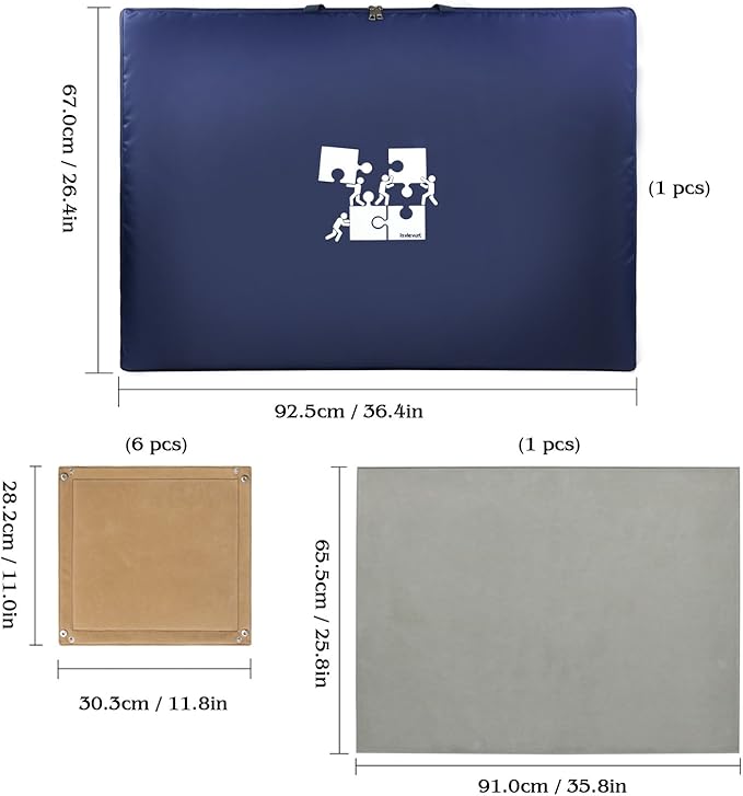 Lavievert 1500 Piece Jigsaw Puzzle Board - Image 3