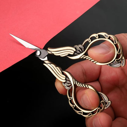 Sharp Detail Scissors with Case Embroidery Crafting Sewing Scissor - Image 5