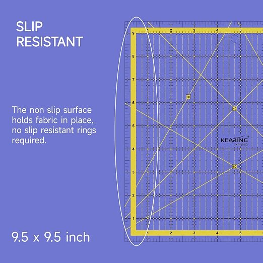 KERING Square Quilting Ruler - Image 3