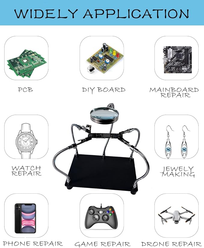 Kaisiking Helping Hands Soldering Station - Image 5