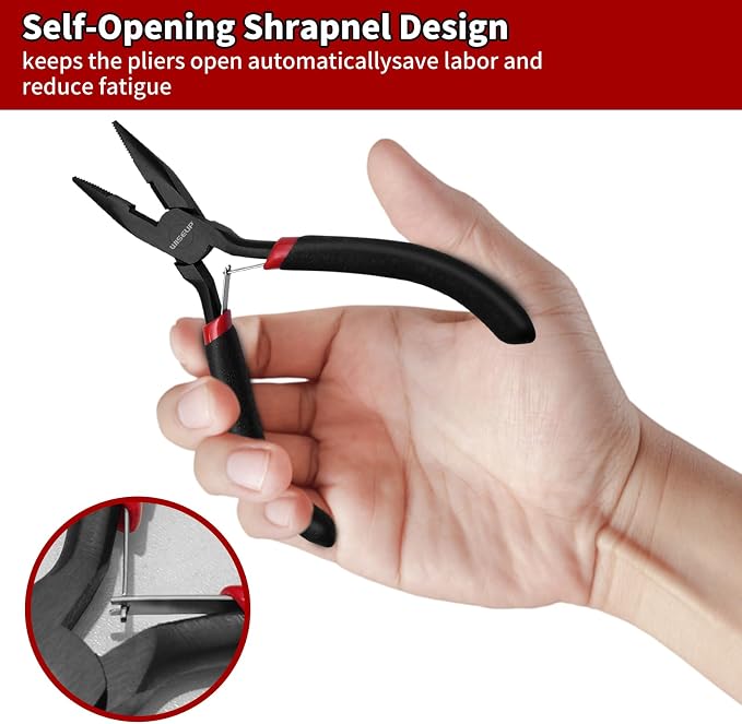 WISEUP 3 Pcs Jewelry Pliers Set - Image 6