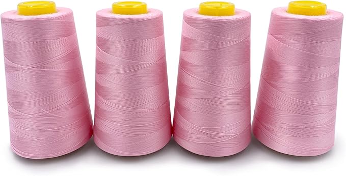 Tortoise 4 Cones of 3000 Yards Each Spool Thread by TORTOISETHREAD