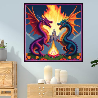 Dimensean Stamped Cross Stitch Kits Full Range of Embroidery Patterns Starter - Image 2