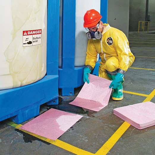 PIG Hazmat Chemical Absorbent Mat Pads - Image 5