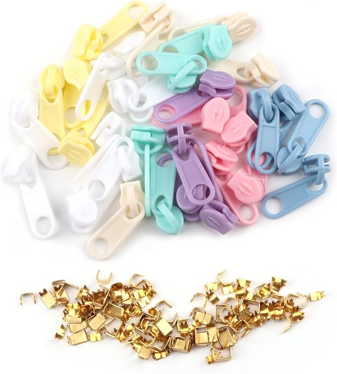 Zippers by The Yard for Sewing, DOITEM 2.8 mm Zippers 22.4 m Nylon Endless Zip - Image 5