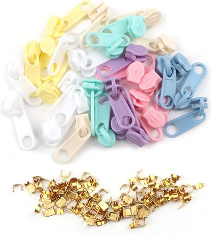 Zippers by The Yard for Sewing, DOITEM 2.8 mm Zippers 22.4 m Nylon Endless Zip - Image 5