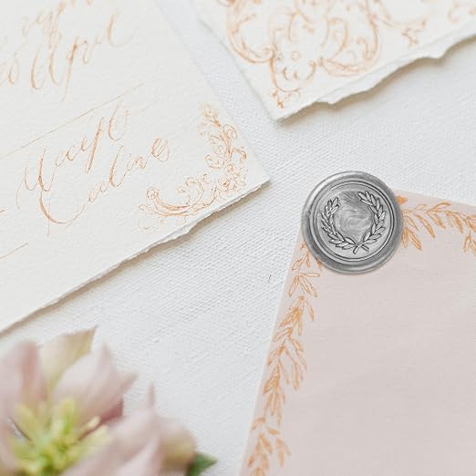 Glue Gun Sealing Wax Sticks for Wax Seal Stamp -Metallic Silver, Cards Envelopes - Image 6