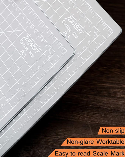 Density-upgraded 18"x12" Self Healing Cutting Mat, Idemeet Rotary Sewing Mat - Image 4