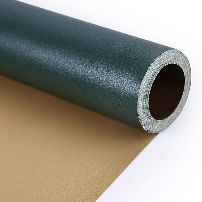 NESCCI Oversized Matte Wrapping Paper, Double Sided Solid Color Pearly-Lustre by NESCCI