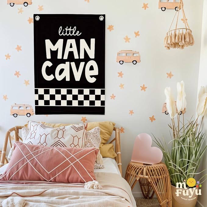 Boy Room Decor, Little Man Cave Sign - Image 7