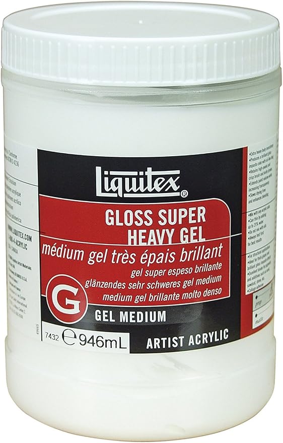 Liquitex Professional Gloss Super Heavy Gel Medium by Liquitex