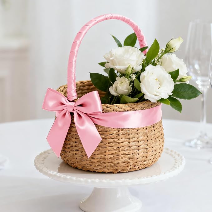 1-1/2 Inch 100 Yards Satin Ribbon Light Pink, Solid Color Fabric Ribbon - Image 5