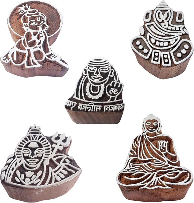 Royal Kraft Religious Wooden Printing Stamps by RoyalKraft