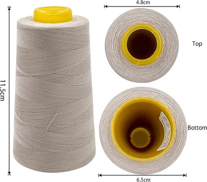 Tortoise 4 Cones of 3000 Yards Each Spool Thread - Image 3