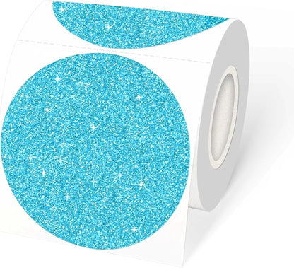 3" Holographic Thermal Label Stickers, Round Direct Thermal Label Stickers by Unknown