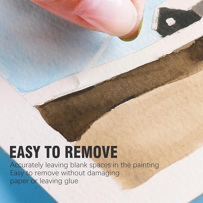 Blue Watercolor Masking Fluid - Image 3
