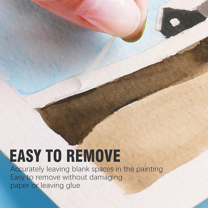Blue Watercolor Masking Fluid - Image 3