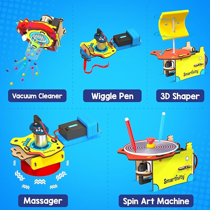 Smartivity 10-in-1 Motor-Powered Gadgets Kit - Image 4