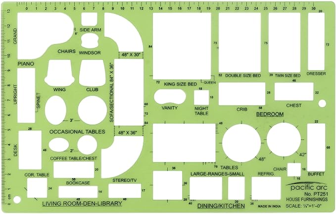 Pacific Arc House Furnishing Template Guide, by PacificArc