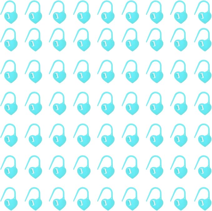 uxcell 400pcs Stitch Markers for Crocheting, Heart Shaped Crochet Marker Needle by uxcell
