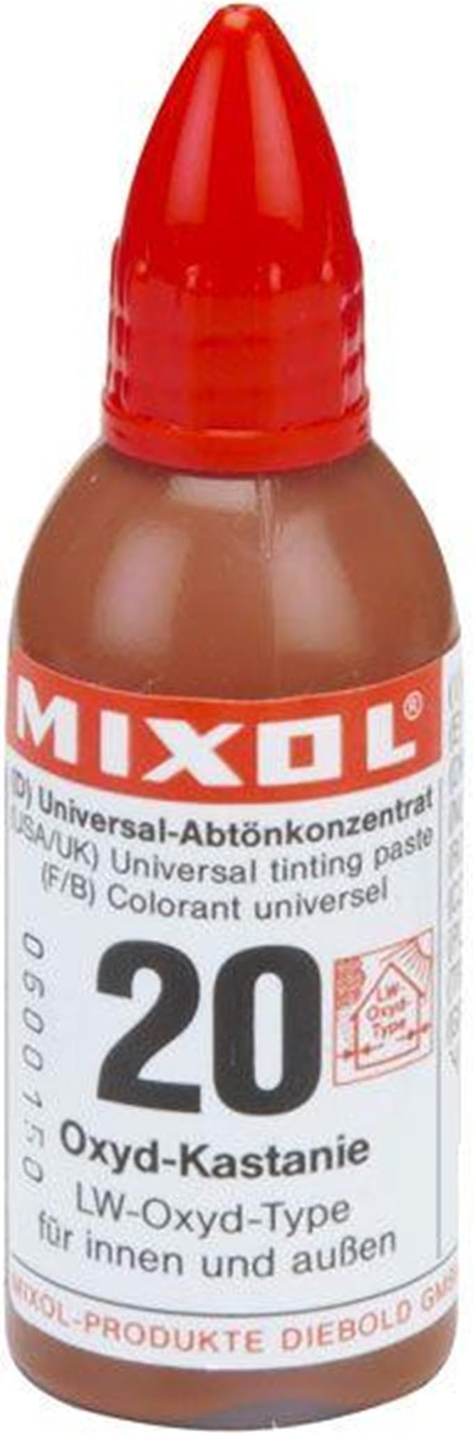 Mixol Universal Tints, Oxide Chestnut, 20 Ml by SoloGuitars