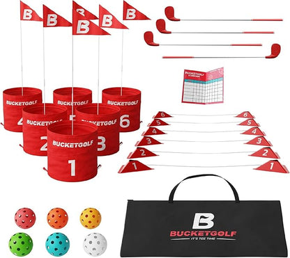 bucketgolf Game 6 Hole Bundle by BucketGolf