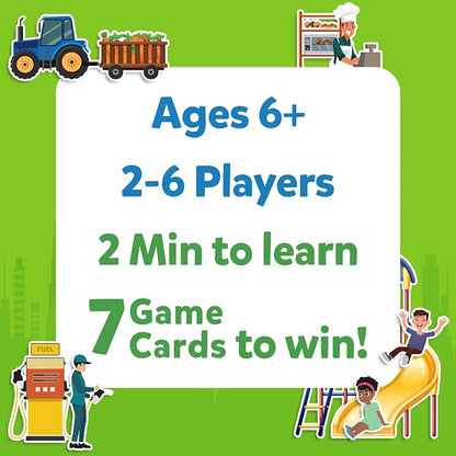 Skillmatics Guess in 10 Around Town, and Families Who Love Card Games, Board - Image 6