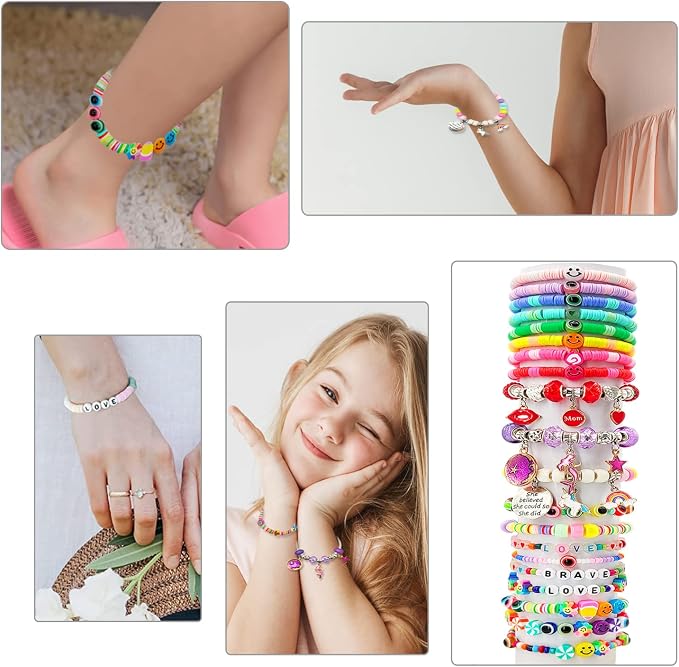 leitait Girls Toys Bracelet Making Kit - Image 5