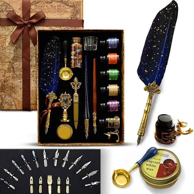 CASA BRAVA Vintage Calligraphy Set by Unknown