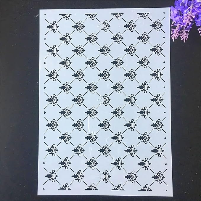 TIAMECH A4 Reusable Small Symbol Lines Stencil - Image 4