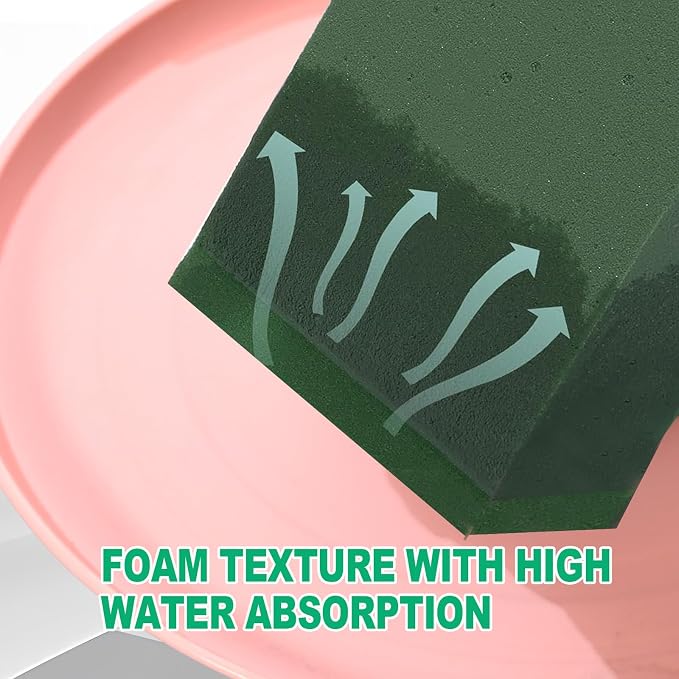 TANEMUDO 36 Packs Floral Foam Blocks Wet & Dry - Image 3