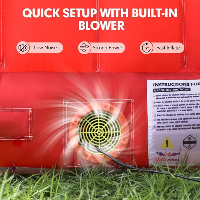 Inflatable Carnival Game with Built-in Blower, Portable Fun Toss Game - Image 6
