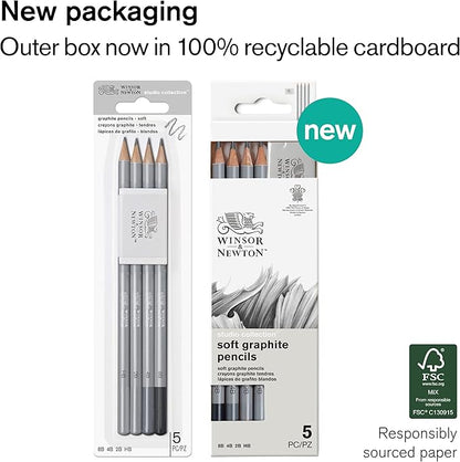 Winsor & Newton Studio Collection Artist Pencils, Graphite Pencils - Image 2