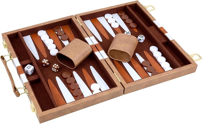 Backgammon Set 2 Players Classic Backgammon Sets - Image 2