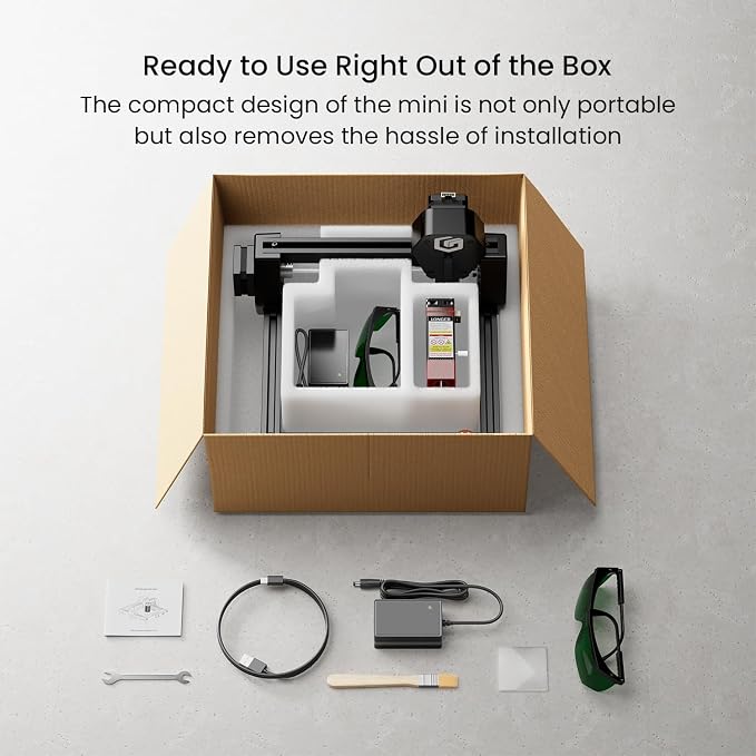 LONGER Ray5 mini Laser Engraver, 12000mm/min High-Speed Cutter - Image 9