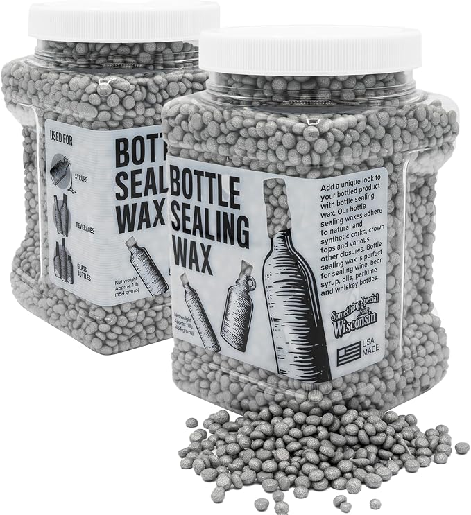 Blended Waxes, Inc. Bottle Sealing Wax, Pastille Wax Seal Beads - Image 4
