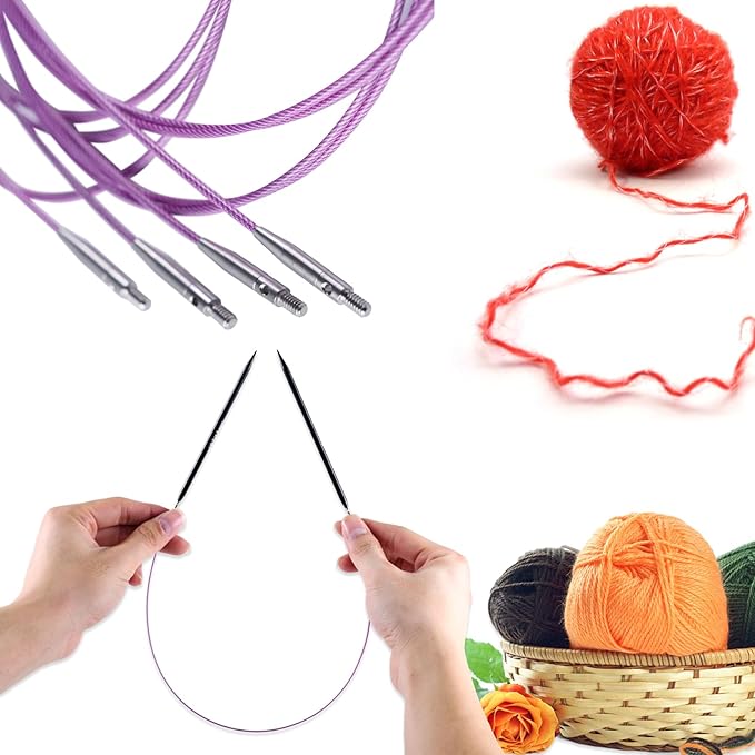 Svartur Interchangeable Circular Knitting Needles Set, - Image 4